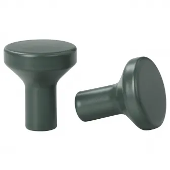 IKEA BAGGANÄS Maner rotund, verde inchis, 21 mm