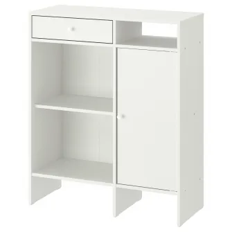 IKEA BAGGEBO Bufet, alb, 78x92 cm