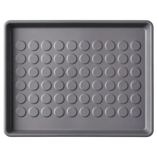 IKEA BAGGMUCK Tava incaltaminte, interior/exterior/gri, 46x35 cm