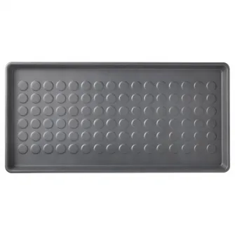 IKEA BAGGMUCK Tava incaltaminte, interior/exterior/gri, 71x35 cm