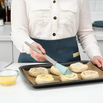 IKEA BAKGLAD Pensula patiserie, bej/albastru