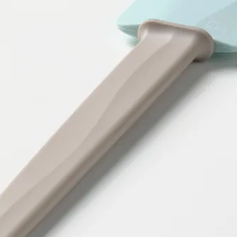 IKEA BAKGLAD Spatula cauciuc, bej/albastru, 26 cm
