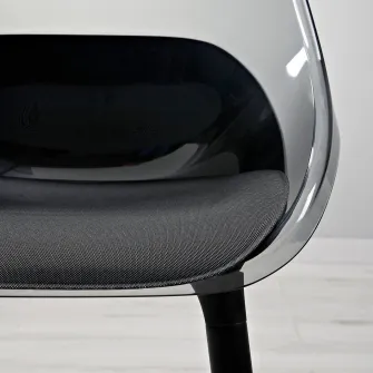 IKEA BALTSAR Scaun, negru
