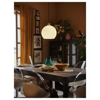 IKEA BALTSAR Scaun rotativ, alb