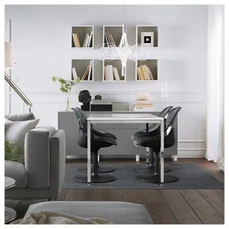 IKEA BALTSAR Scaun rotativ, negru