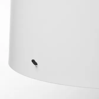 IKEA BARLAST Lampadar, negru/alb, 150 cm