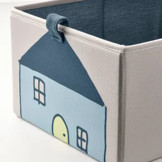 IKEA BARNDRÖM Cutie, bej, 26x37x17 cm