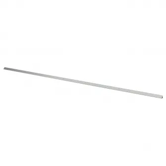 IKEA BASKETORP Banda finisaj perete, aspect otel inoxidabil/aluminiu