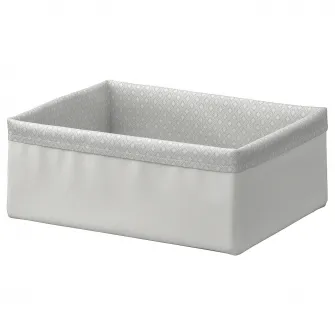 IKEA BAXNA Organizator, gri/alb, 20x26x10 cm