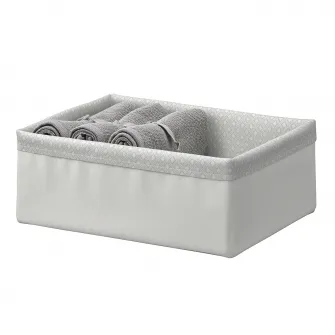 IKEA BAXNA Organizator, gri/alb, 20x26x10 cm