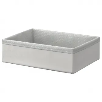 IKEA BAXNA Organizator, gri/alb, 26x34x10 cm