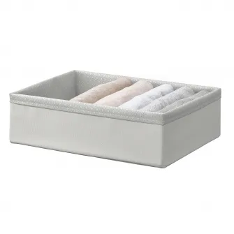 IKEA BAXNA Organizator, gri/alb, 26x34x10 cm
