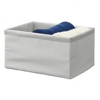 IKEA BAXNA Organizator, gri/alb, 26x34x18 cm