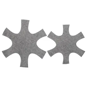 IKEA BEDÖMA Protectie tigaie, set 2buc., gri