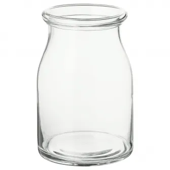 IKEA BEGÄRLIG Vaza, sticla transparenta, 29 cm