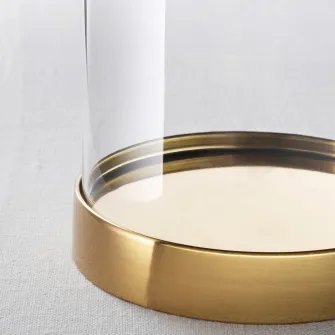IKEA BEGÅVNING Clopot sticla cu baza, 19 cm