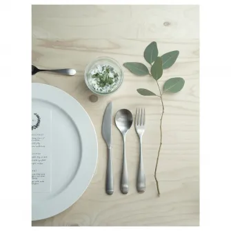 IKEA BEHAGFULL Set tacamuri, 24 piese, inox