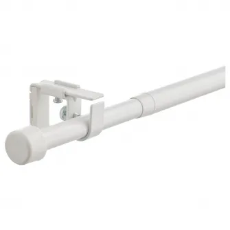 IKEA BEKRÄFTA Set bagheta perdea, alb, 120-210 cm 19 mm