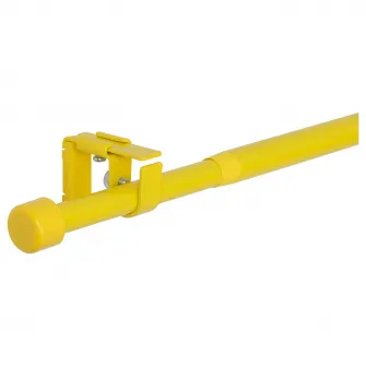 IKEA BEKRÄFTA Set bagheta perdea, galben, 120-210 cm 19 mm
