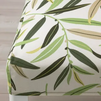 IKEA BERGMUND Husa scaun, Fågelfors multicolor