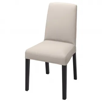 IKEA BERGMUND Husa scaun, Hallarp bej