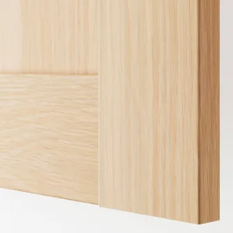 IKEA BERGSBO Usa, aspect stejar antichizat, 50x229 cm