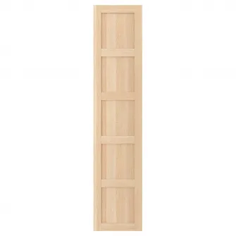 IKEA BERGSBO Usa cu balamale, aspect stejar antichizat, 50x229 cm