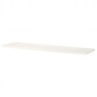 IKEA BERGSHULT Polita, alb, 120x30 cm