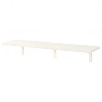 IKEA BERGSHULT / RAMSHULT Polita, alb, 120x30 cm