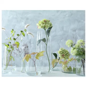 IKEA BERÄKNA Vaza, sticla transparenta, 30 cm