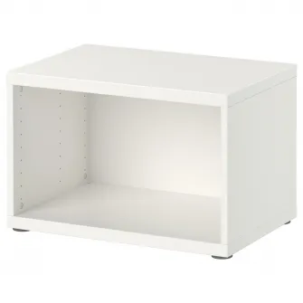 IKEA BESTÅ Cadru, alb, 60x40x38 cm