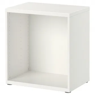 IKEA BESTÅ Cadru, alb, 60x40x64 cm