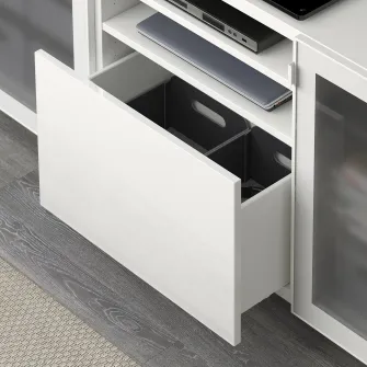 IKEA BESTÅ Cadru sertar, alb, 60x25x40 cm