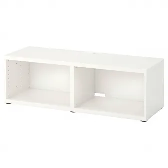 IKEA BESTÅ Comoda TV, alb, 120x40x38 cm