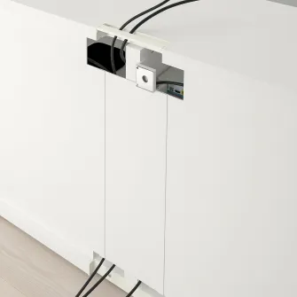 IKEA BESTÅ Comoda TV, alb, 120x40x64 cm