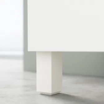 IKEA BESTÅ / EKET Ansamblu depozitare/TV, alb/Lappviken/Stubbarp, 180x42x220 cm