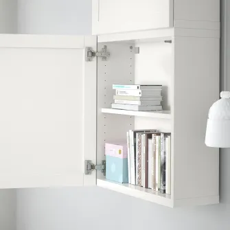 IKEA BESTÅ Polita, alb, 56x16 cm