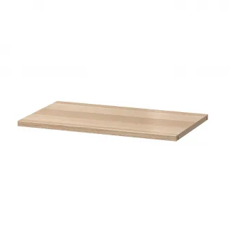 IKEA BESTÅ Polita, aspect stejar antichizat, 56x36 cm