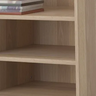 IKEA BESTÅ Polita, aspect stejar antichizat, 56x36 cm