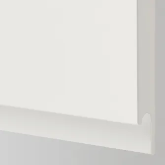IKEA BESTÅ Ansamblu depozitare cu usi, alb/Västerviken/Stubbarp alb, 120x42x74 cm