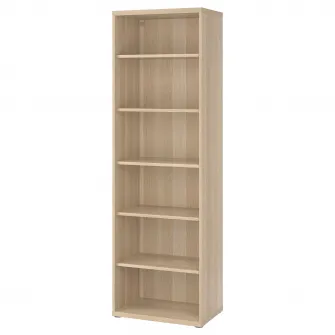 IKEA BESTÅ Etajera, cu 5 polite/aspect stejar antichizat, 60x40x193 cm