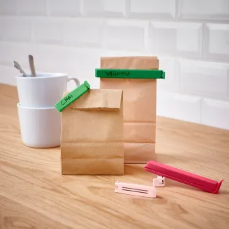IKEA BEVARA Clema sigilare, 26 bucati, diverse culori