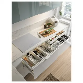 IKEA BILLSBRO Maner, alb, 120 mm