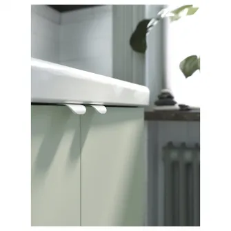 IKEA BILLSBRO Maner, alb, 40 mm