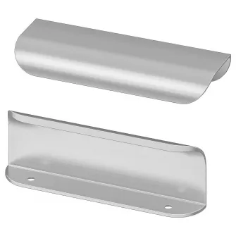 IKEA BILLSBRO Maner, aspect inox, 120 mm