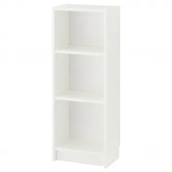 IKEA BILLY Biblioteca, alb, 40x28x106 cm