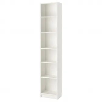 IKEA BILLY Biblioteca, alb, 40x28x202 cm