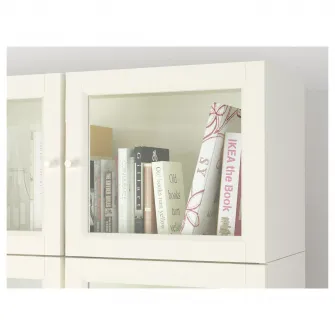 IKEA BILLY / OXBERG Biblioteca, alb, 80x30x237 cm