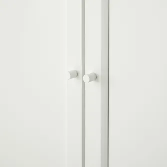 IKEA BILLY / OXBERG Biblioteca+usi, alb, 80x30x106 cm