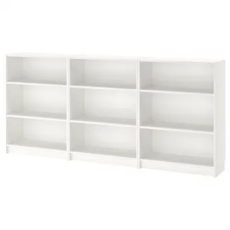 IKEA BILLY Biblioteca, alb, 240x28x106 cm